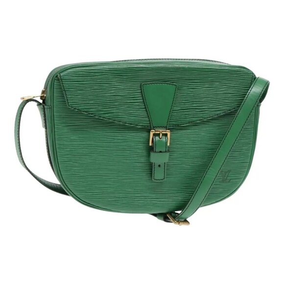 LOUIS VUITTON Epi Jeune Fille MM Shoulder Bag Green - Picture 1 of 16
